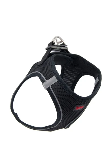 Tailpetz Air-Mesh Harness Köpek Göğüs Tasması 2xs Siyah ürün görseli 1