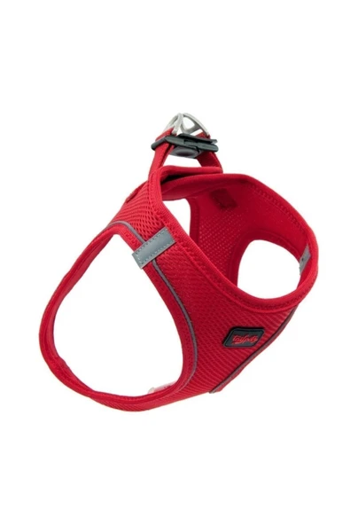 Tailpetz Air-Mesh Harness Köpek Göğüs Tasması 2XSmall Kırmızı