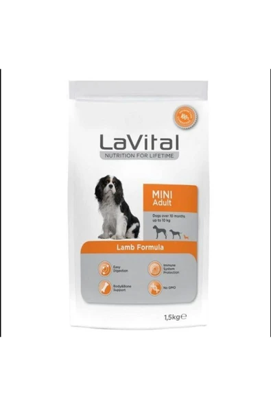 La Vital Kuzulu Mini Yetişkin Köpek Maması 1,5 Kg