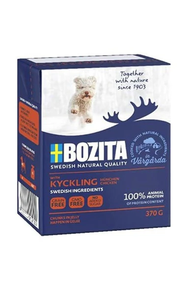 Bozita Naturals Tavuklu Yavru Köpek Konservesi 370 Gr - 7