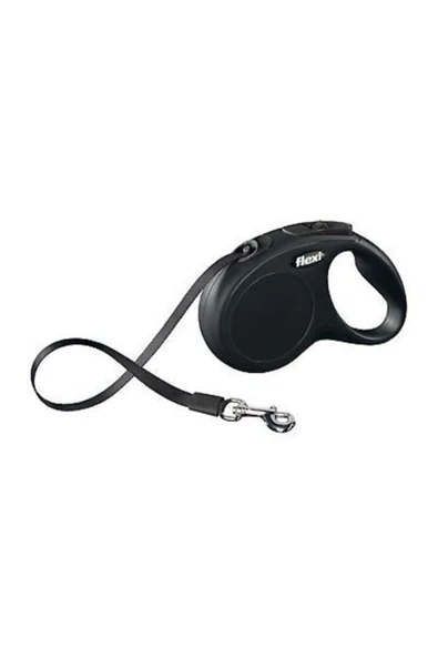Flexi New Classic XS 3 Mt Şerit Siyah