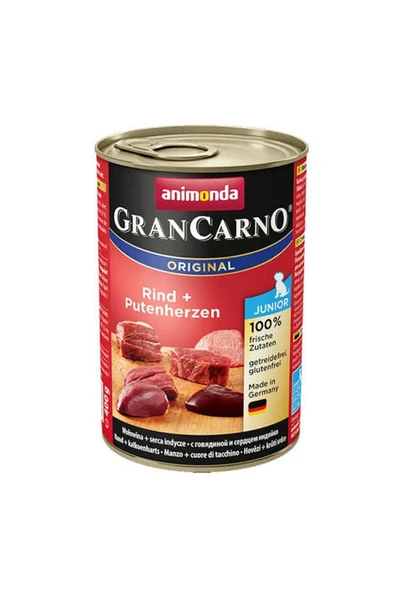 Animonda Gran Carno Junior Sığır Etli Yavru Köpek Konservesi 400 Gr - 2