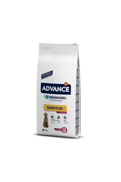 Advance Yetişkin Kuzulu Pirinçli Köpek Maması 12 Kg