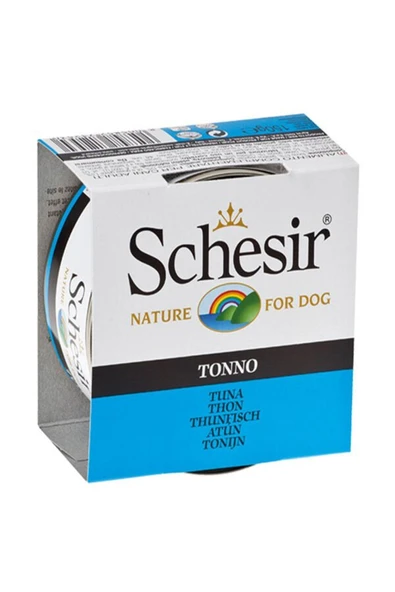 Schesir C681 Jelly Ton Balıklı Köpek Konservesi 150 Gr - 4