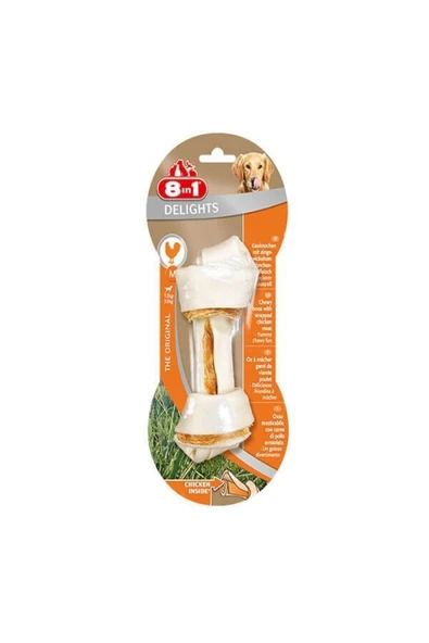 8in1 Delights Bones Köpekler İçin Ağız Bakım Kemiği Small - 5
