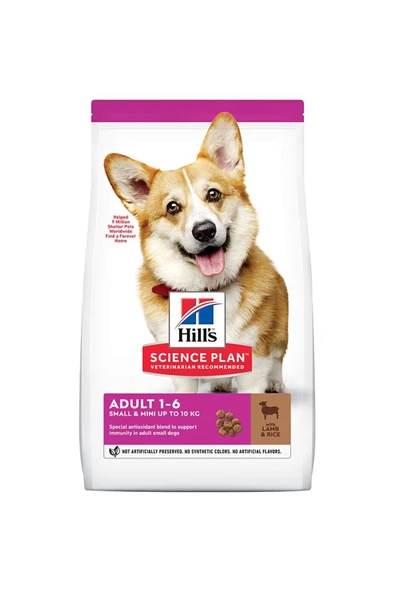 Hills Small Mini Kuzulu Yetişkin Köpek Maması 1,5 Kg - 3