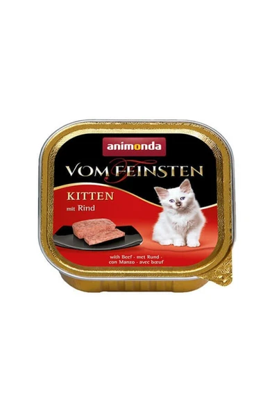 Animonda Vom Feinsten Biftekli Yavru Kedi Konservesi 100 Gr - 3