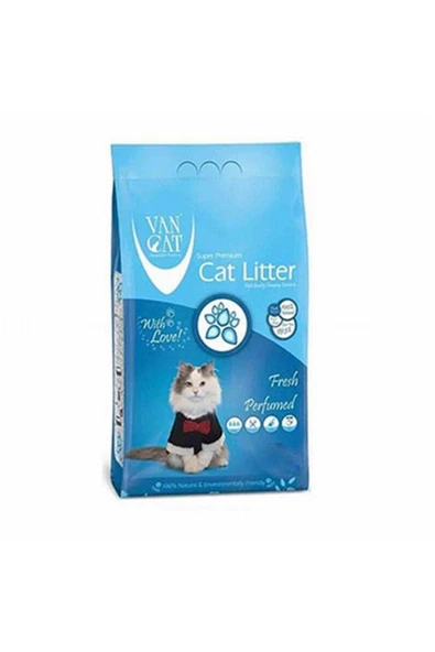 VanCat Fresh Parfümlü İnce Taneli Kedi Kumu 10 Kg