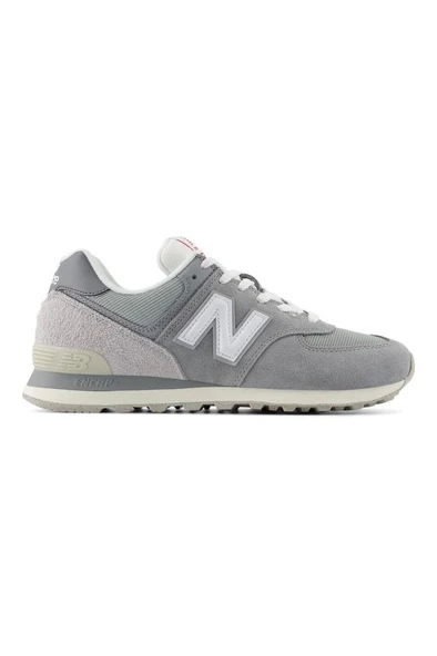 New Balance 574 U574BKR Gri Unisex Günlük Spor Ayakkabı - 1