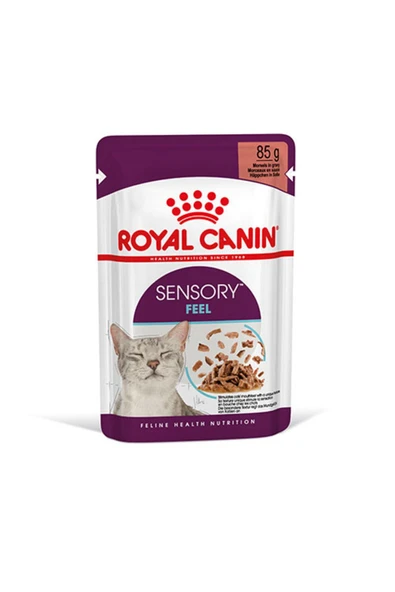Royal Canin Sensory Feel Pouch Yaş Kedi Maması 85 Gr - 1