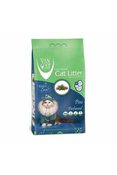 VanCat Çam Kokulu İnce Kedi Kumu 10kg