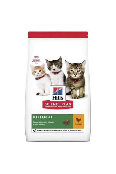 Hills Kitten Tavuk Etli Yavru Kedi Maması 1,5 Kg