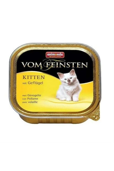 Animonda Vom Feinsten Kümes Hayvanlı Yavru Kedi Konservesi 100 Gr - 4