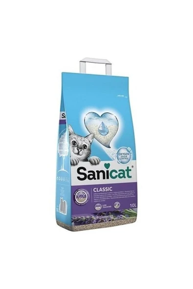 SaniCat Classic Lavantalı Emici Kedi Kumu 10lt - 2