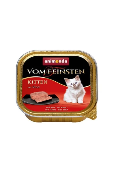 Animonda Vom Feinsten Biftekli Yavru Kedi Konservesi 100 Gr - 2