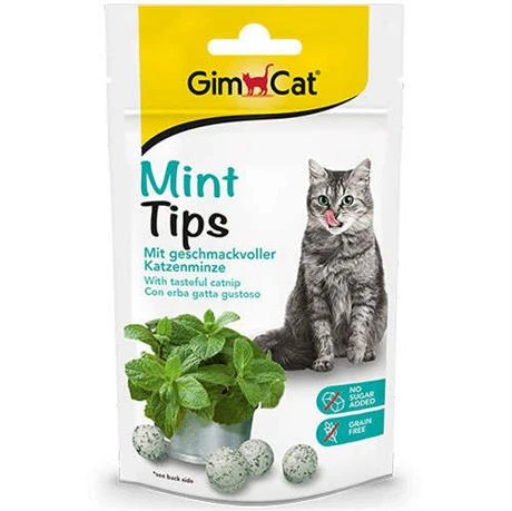 Gimcat Mint Tips Ödül Tableti 40gr - 1