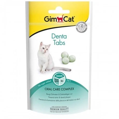 Gimcat Denta Tabs Dental Kedi Ödül Tableti 40 gr