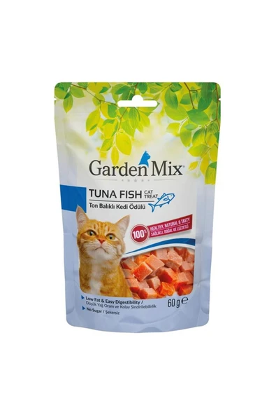 Garden Mıx Ton Balıklı Kedi Ödülü 60 Gr