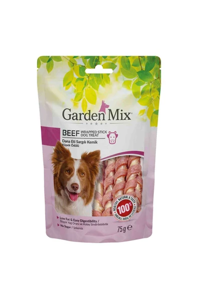 Garden Mıx Dana Etli Kemik Köpek Ödülü 75 Gr