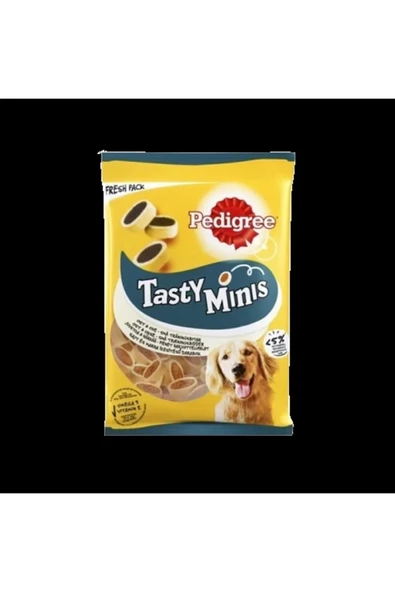 Pedigree Tasty Minis Sığır Etli ve Peynirli Köpek Ödül Maması 140gr