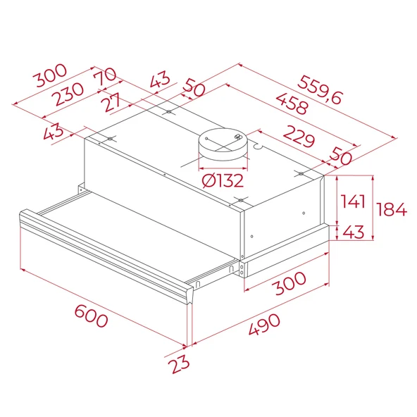 TEKA CNL 6400.2 SİYAH SÜRGÜLÜ ASPİRATÖR - 3