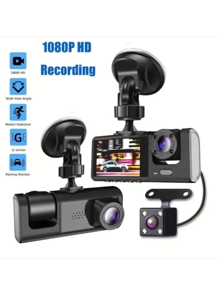 WİFİ ÖZELLİKLİ 2 İNÇ MİNİ ARAÇ İÇİ KAMERA - 3