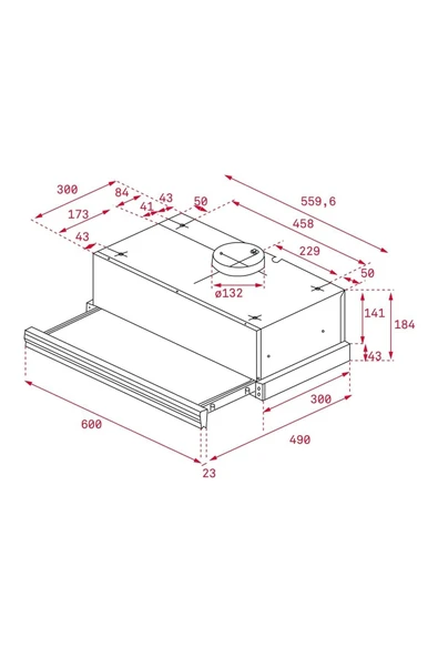 TEKA CNL 6400.2 INOX SÜRGÜLÜ ASPİRATÖR - 3