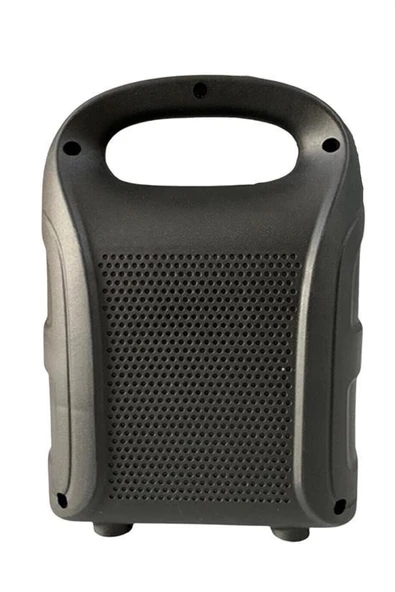 utmalı Mini Hoparlör Işıklı Taşınabilir Bluetooth Wireless Radyolu Sd Kart ve USB Girişli Hoparlör - 7