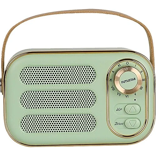 Hm11 yeşil bluetooth mini 11 cm x 8 (-+1) hoparlör kablosuz Retro hoparlör eski moda klasik stil güçlü ürün görseli