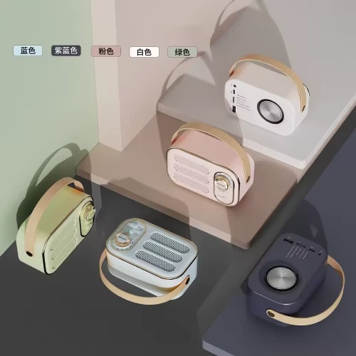 Hm11 yeşil bluetooth mini 11 cm x 8 (-+1) hoparlör kablosuz Retro hoparlör eski moda klasik stil güçlü - Resim 2