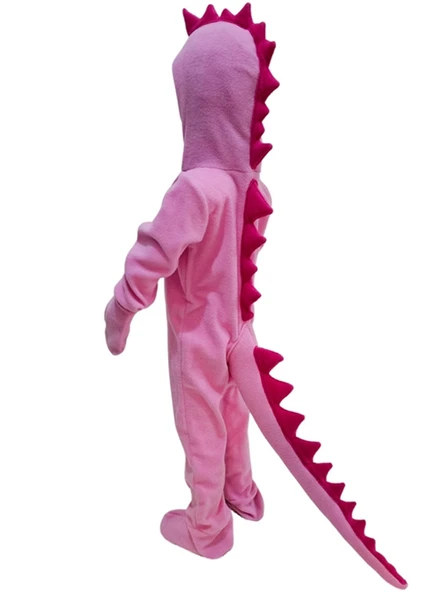 Pembe Dinozor Kostümü - 4