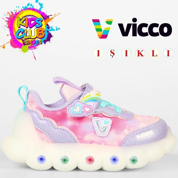 Vicco Balloon Işıklı Ortopedik Çocuk Spor Ayakkabı - Resim 10