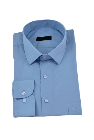 Erkek Klasik Tek Cepli Uzun Kol Gömlek BGL-ST04336 - Resim 11