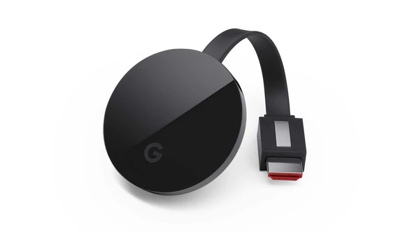 Google Chromecast Ultra 4K Kablosuz Görüntü Aktarıcı