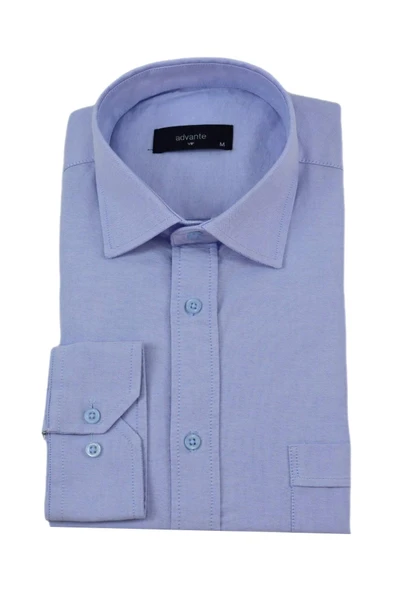 Erkek Klasik Tek Cepli Uzun Kol Gömlek BGL-ST04338 - Resim 6