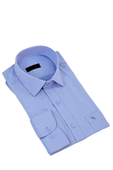 Erkek Büyük Beden Klasik Tek Cepli Uzun Kol Gömlek BGL-ST04337 - Resim 11