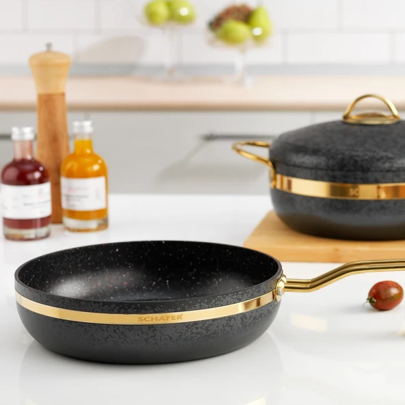 Goldie Y.y.tencere Seti-7 Parça-Siyah - 3