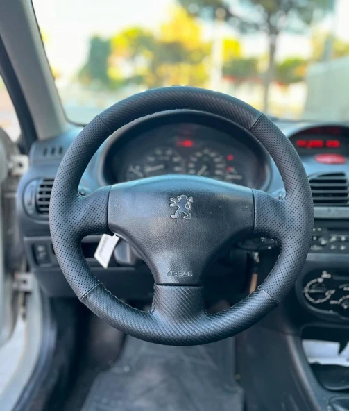 Peugeot 206 Araca Özel Dikmeli Direksiyon Kılıfı - 2