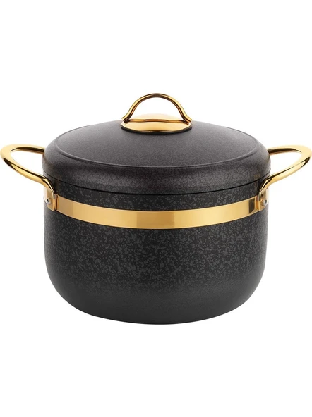 Goldie Y.y.tencere Seti-7 Parça-Siyah - 8
