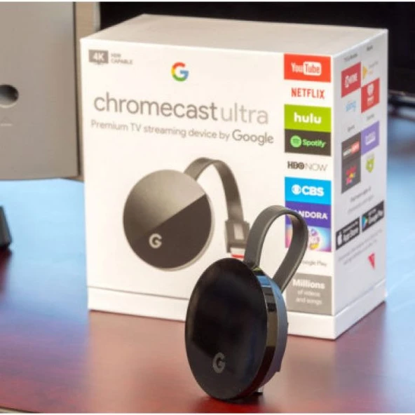 Google Chromecast Ultra 4K Kablosuz Görüntü Aktarıcı - 3