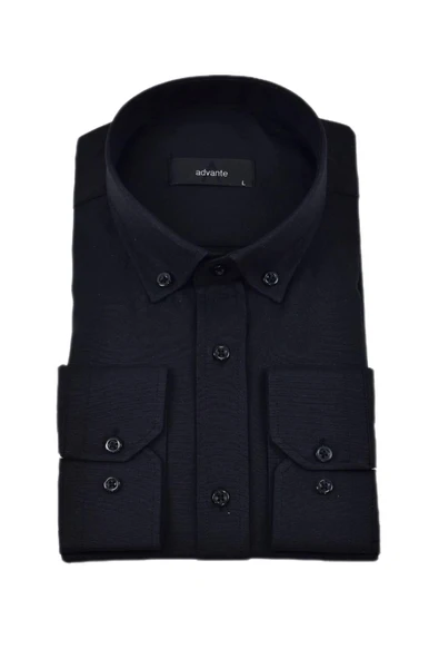 Erkek Klasik Tek Cepli Uzun Kol Gömlek BGL-ST04339 - Resim 10