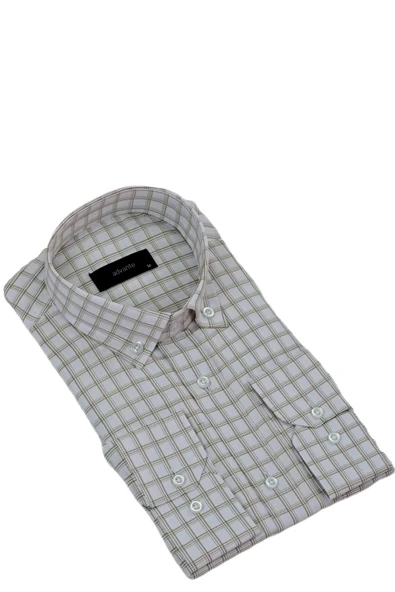 Erkek Klasik Tek Cepli Uzun Kol Gömlek BGL-ST04340 - Resim 10