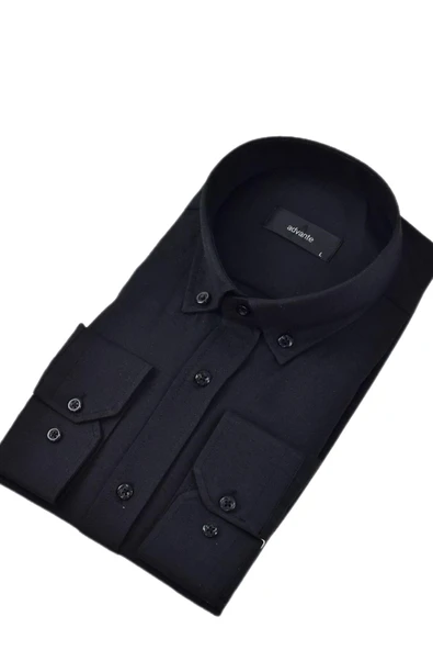 Erkek Klasik Tek Cepli Uzun Kol Gömlek BGL-ST04339 - Resim 6