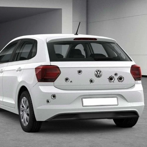 Kurşun İzi Sticker - Resim 2
