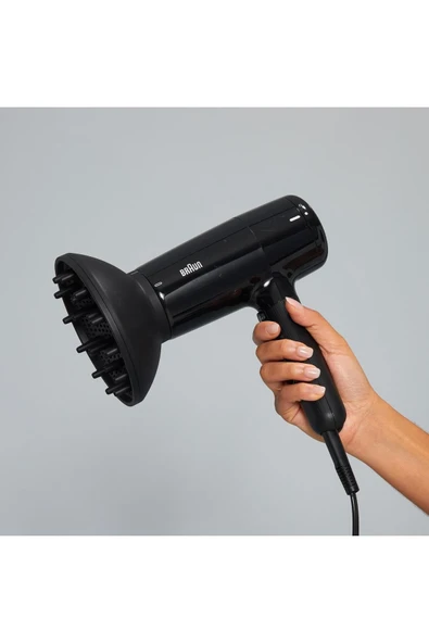 BRHD225E HD2.2 IONTEC Difüzörlü Saç Kurutma ve Fön Makinesi, 2 Başlıklı, 2200W - 4