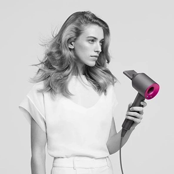 Dyson Supersonic HD01/03 Fuşya Saç Kurutma Makinesi - 3