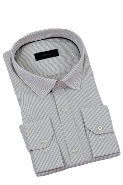 Erkek Büyük Beden Klasik Tek Cepli Uzun Kol Gömlek BGL-ST04341 ürün görseli