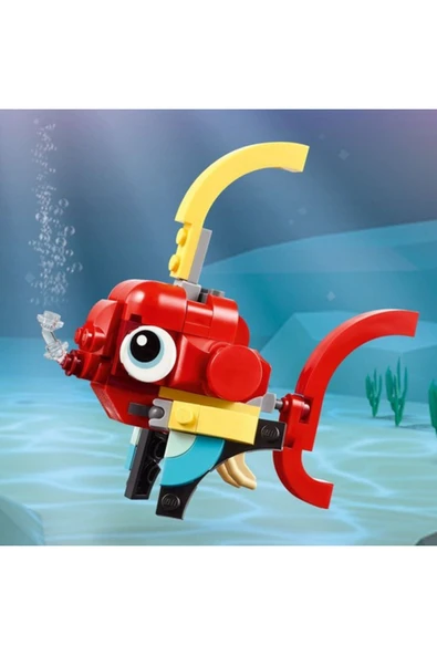 LEGO ® Creator Kırmızı Ejderha 31145 - Oyuncak Yapım Seti (149 Parça) - 6