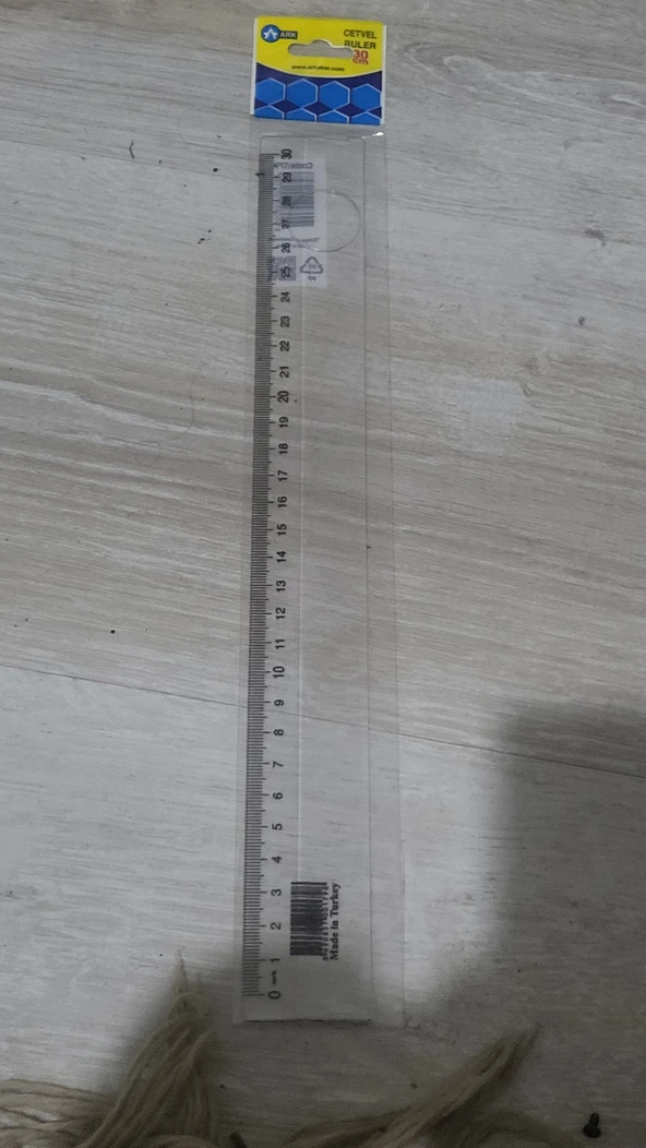 30 cm cetvel ark - 2