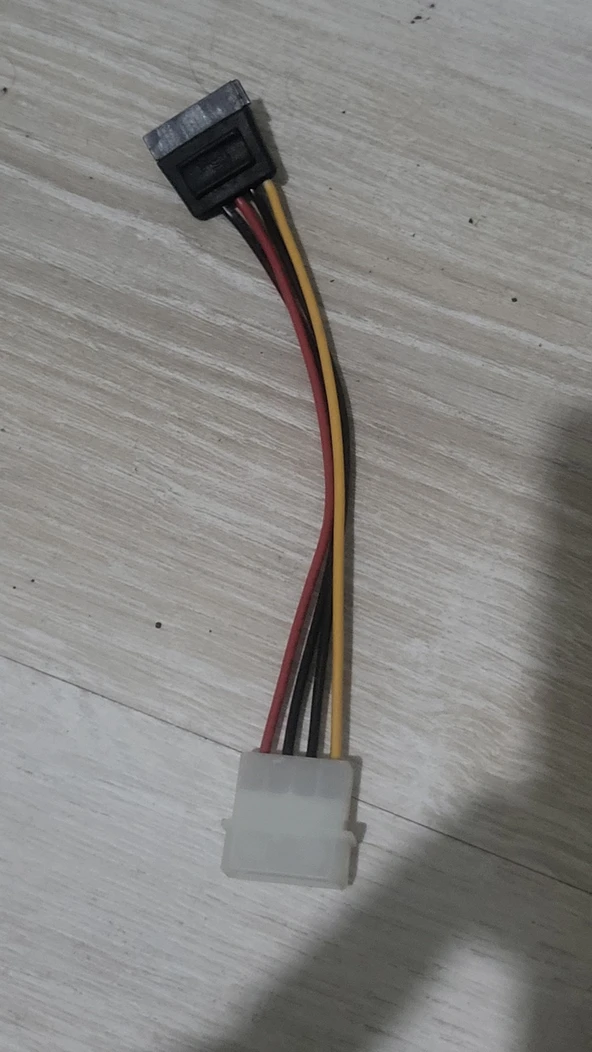 15cm Sata Power Kablosu Sata HDD Güç Kablosu Sata Molex Çevirici - 2